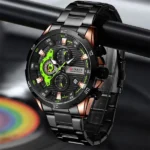 Curren 8402 OriginalWatch for Men – Rose Gold Black
