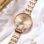 Curren 9068 Watch For Women – Rose Gold - Image 2