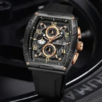 Naviforce 8052 Original Watch For Men – Black Rose