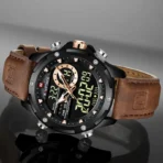 Naviforce 9208 Watch For Men – Black Chocolate - Image 2