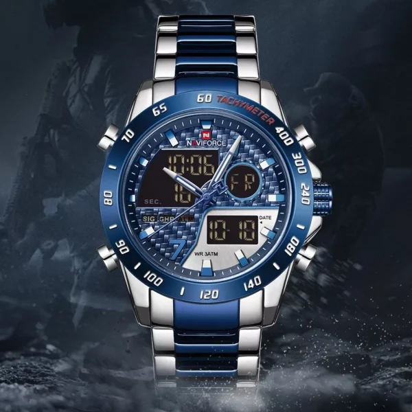 Naviforce 9171 Original Watch For Men – Blue