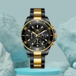 Olevs9902 Watch  For  Men-Golden Black