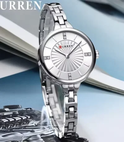 Curren 9097 For Women – Full Silver
