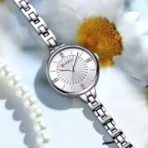 Curren 9097 For Women – Full Silver