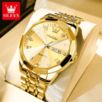 OLEVS 9931 Original Men Watch Full Golden (Chain&Dial)