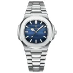 Orginal Poedagar 613  Watch For Mens-Silver and Blue