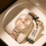 Poedagar 783 Cornograph Watch For Women – Rose Gold
