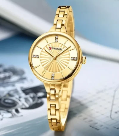 Curren 9097 For Women – Full Golden