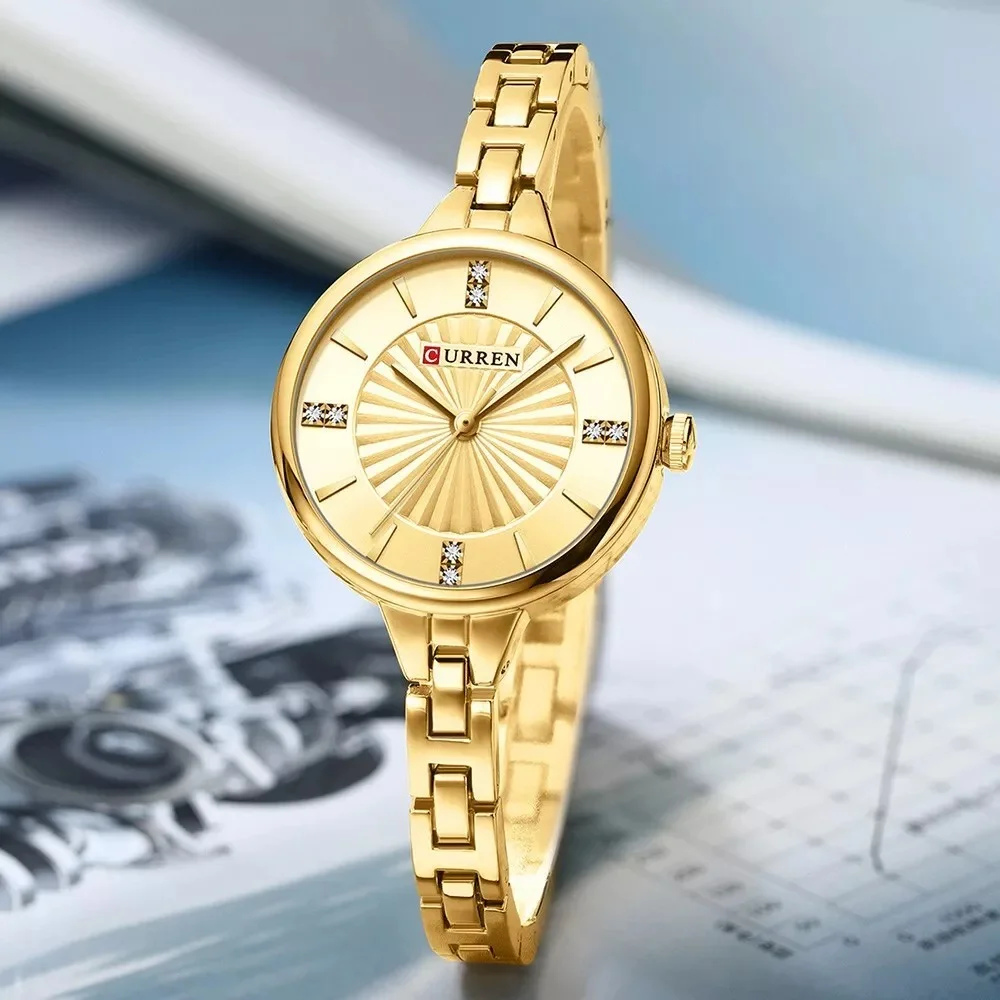 Curren 9097 For Women – Full Golden