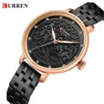 Curren 9046 Black Watch For Women - Image 3