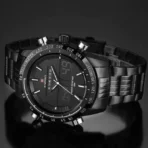 Naviforce 9024 Watch  For Men- Black White - Image 2