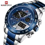 Naviforce 9171 Watch  For Men - Blue - Image 3
