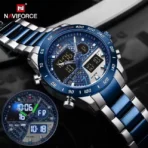Naviforce 9171 Watch  For Men - Blue - Image 2