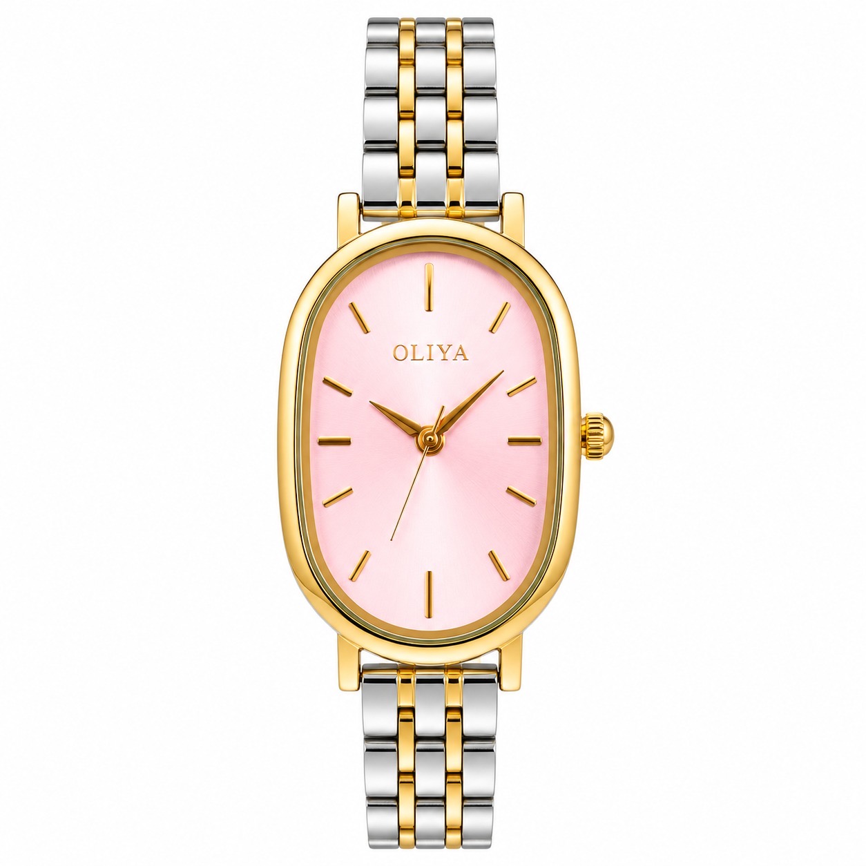 OLIYA 2034 Watch For Women - Silver pink OLIYA 2034 Watch For Ledies – Golden Silver Purple