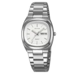 SKMEI 2420 Watch For Men-Silver White
