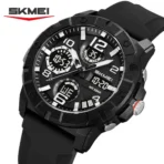 SKMEI 2487 Watch For Men-Black - Image 2