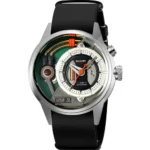SKMEI 2333 Watch for Men-Black Leather