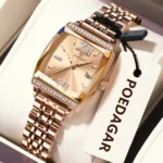 Poedagar 795 Watch For Woman-Rose Gold and Rose