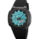SKMEI 2091 Premium Quality Digital Quartz Watch-Light Blue