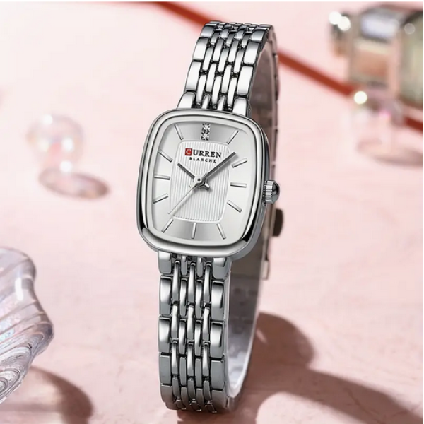 Curren 9093 Women Watch - Full Silver