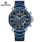 Naviforce 8065 Watch For Men- Full Blue