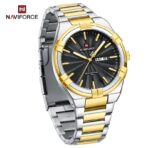 Naviforce nf 9218-Silver Black Watch Price In Bangladesh - Image 2
