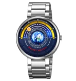 SKMEI 2361 Orginal Watch For Men Starry Sky-Silver - Image 2