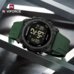 Naviforce 7104 Watch For Men- Green - Image 3