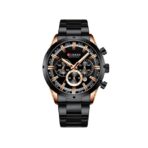 CURREN 8355 Watch for Men – Black Rose