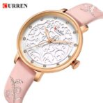 CURREN 9046 Watch For Woman-Pink - Image 2