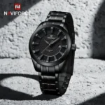 Naviforce 8032 Original Watch – Black Gray For Men