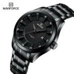 Naviforce 8032 Original Watch – Black Gray For Men - Image 2
