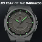 Naviforce 9212 Watch For Men-Silver Gray - Image 3