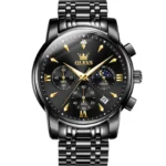 OLEVS 3639 ChronoSport Watch For Men-Full Black