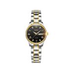 OLEVS 5563 Watch For Woman –Golden Silver and Black