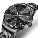 Olevs 5609 Watch For Men-Full Black