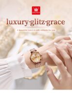 Olevs 5536 Watch For Woman–Full Rose Gold - Image 3