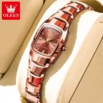 OLEVS 7006 Ceramic Watch for Women – Rose