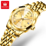OLEVS 9931 Watch For Woman-Full Golden - Image 2
