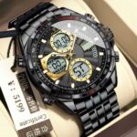 Poedagor E108 Watch For Men-Full Black