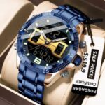 Poedagar103 Orginal Watch For Men-Rose Blue