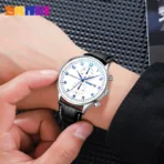 Skmei 9301 Watch For Mens-White - Image 2