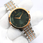 CITIZEN BI5120-51X Japan Movement Quartz Watch-Rose Golden and Green - Image 2