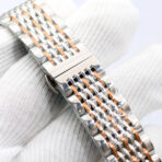 CITIZEN BI5120-51X Japan Movement Quartz Watch-Golden Silver and White - Image 5