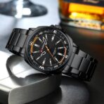 CURREN 8455 Luxury Brand Watch for Men – Black - Image 2