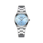 CURREN 9095 Elegant Stainless Steel Classic Women Quartz Watch- Silver - Image 2