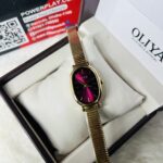 OLIYA 980 Orginal Jubli Bracelet Chain Watch For Woman-Golden and Red