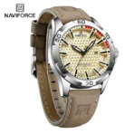 Naviforce 8023 Watch For Men-Yellow