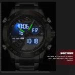 Naviforce 9171 Watch  For Men- Black - Image 3
