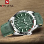 Naviforce 8023 Watch For Men-Green - Image 2
